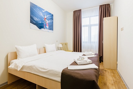 спальня апартамента четырехкомнатного